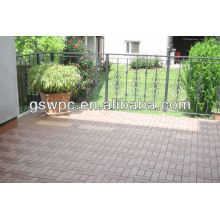 Durable crack resistant WPC DIY Decking Flooring/Hot!!! 2013 New Style and Popular DIY WPC composite DIY flooring